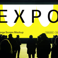 Showcase LED Screen Mockup
