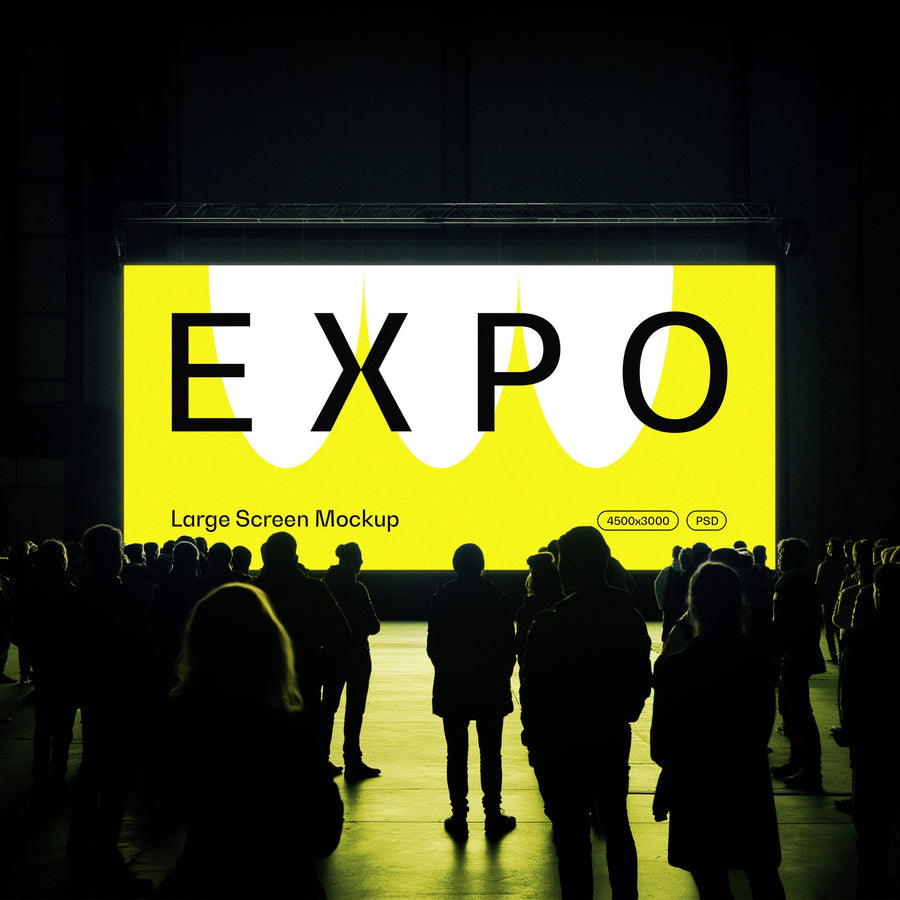 Showcase LED Screen Mockup by Pixelbuddha
