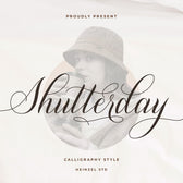 Shutterday Elegant Calligraphy Script Font