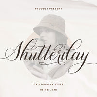Shutterday Elegant Calligraphy Script Font