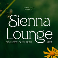 Sienna Lounge Serif Font