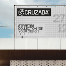 Sign on Building Mockup