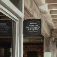 Sign on Curtain Wall Mockup