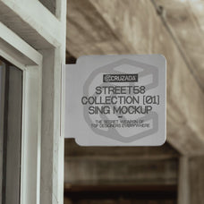 Sign on Curtain Wall Mockup