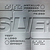 Silver Plate Text Effect