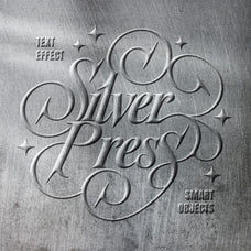 Silver Press Text Effect by Pixelbuddha, preview 1