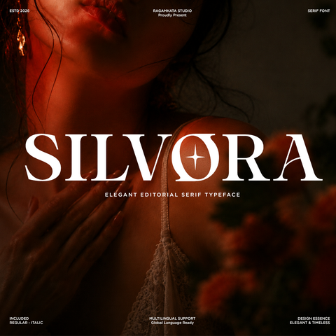 Silvora - Elegant Editorial Serif Font