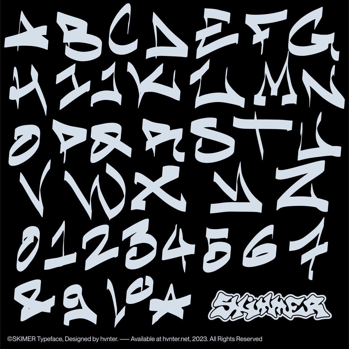 Skimmer Typeface