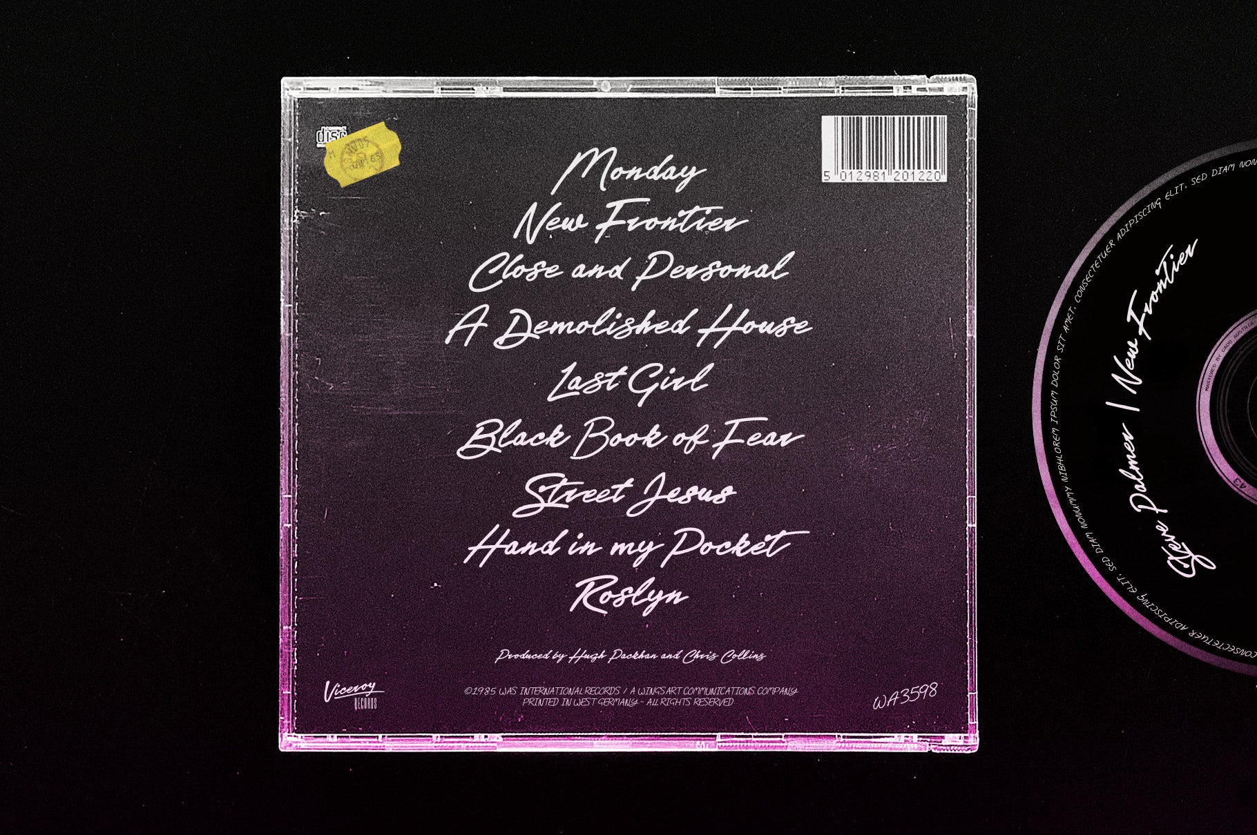 Sleeve Notes: A Font from the Vinyl Age