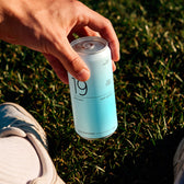 Slim Can Mockup in Sunlight
