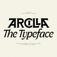 SLTF Arcilla — Variable Editorial Serif