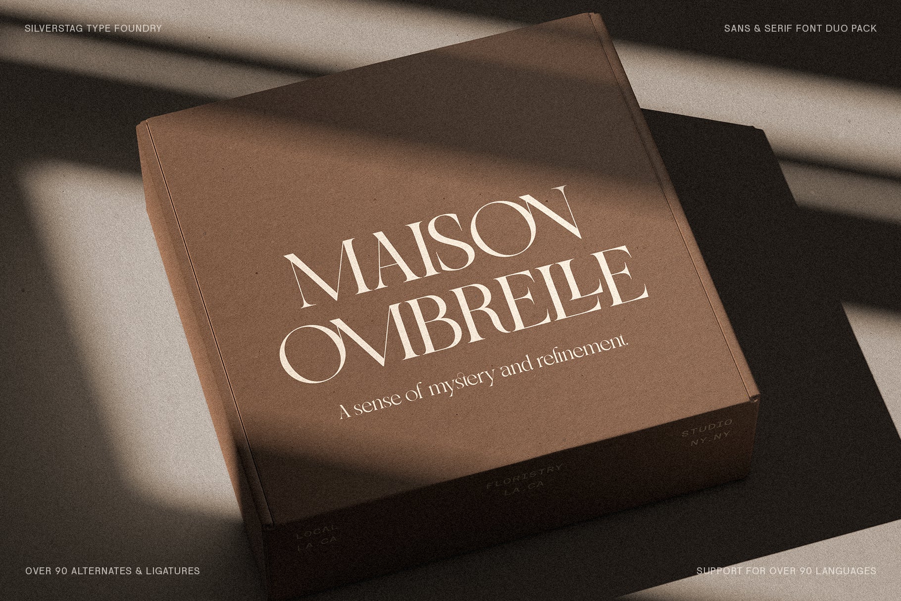 SLTF Night Windfall - Sans & Serif Font Duo