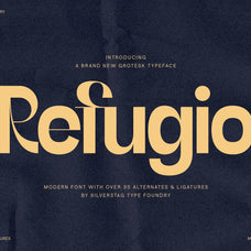 SLTF Refugio - Modern Grotesk Font