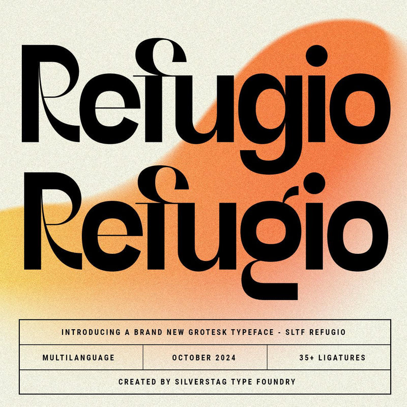 SLTF Refugio - Modern Grotesk Font