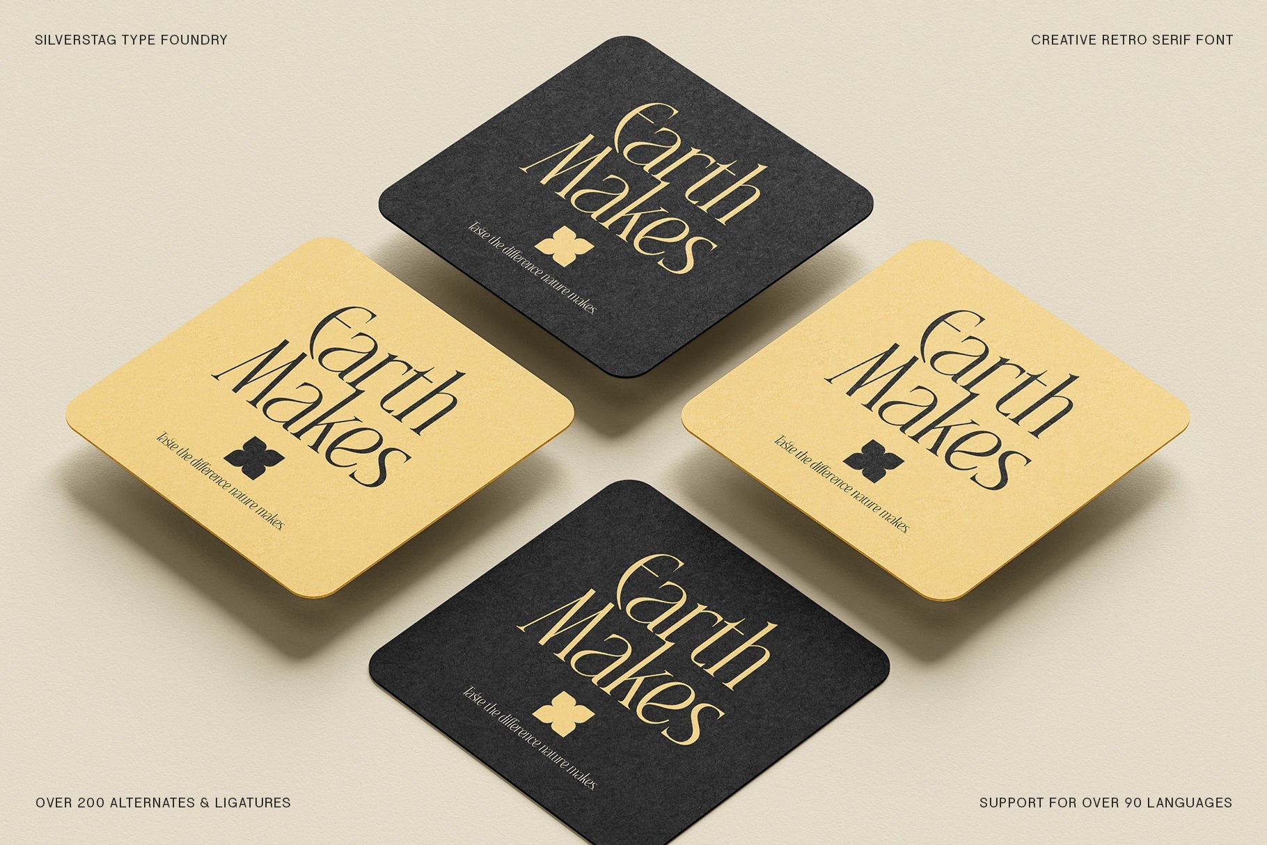 SLTF Rogue Rebellion - Ligature Serif Font