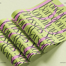 SLTF Rogue Rebellion - Ligature Serif Font