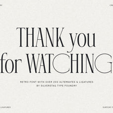 SLTF Rogue Rebellion - Ligature Serif Font
