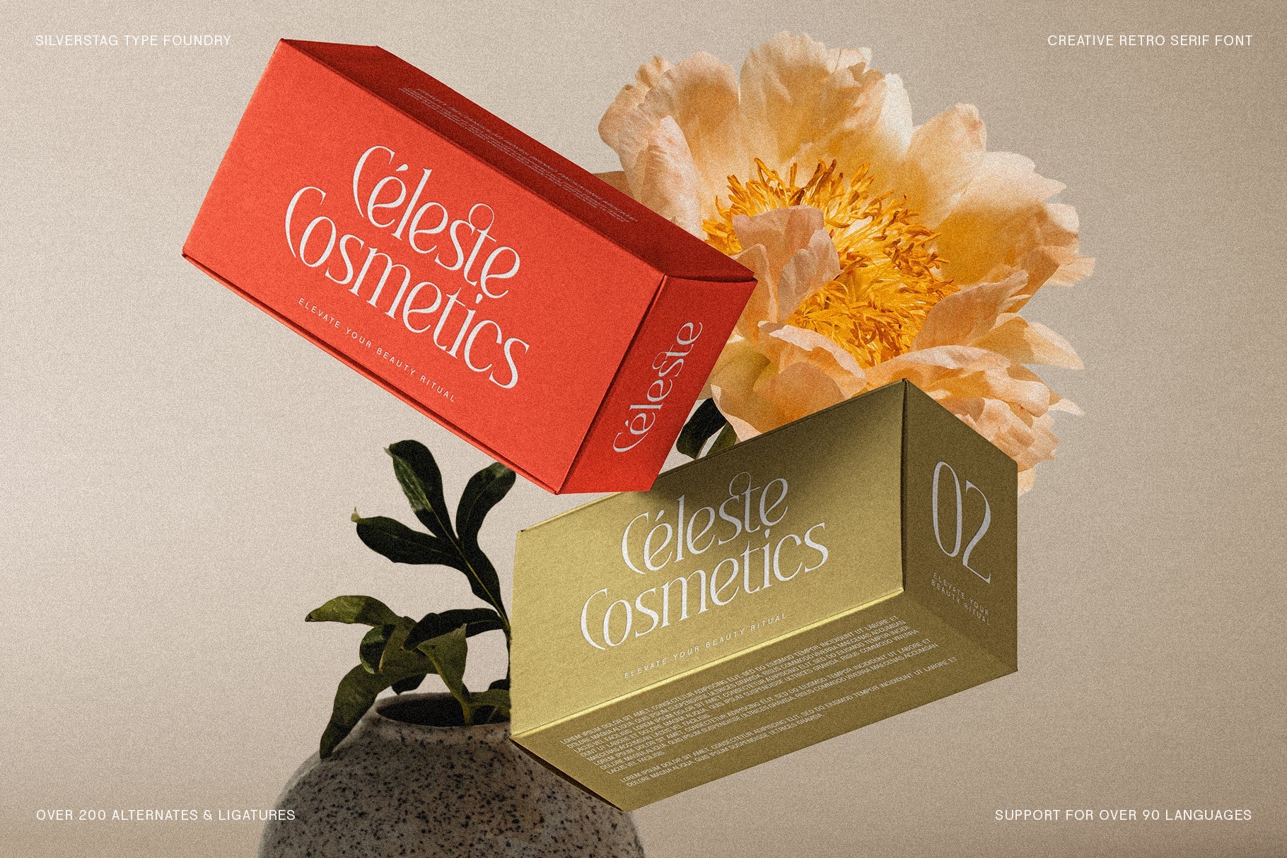 SLTF Rogue Rebellion - Ligature Serif Font