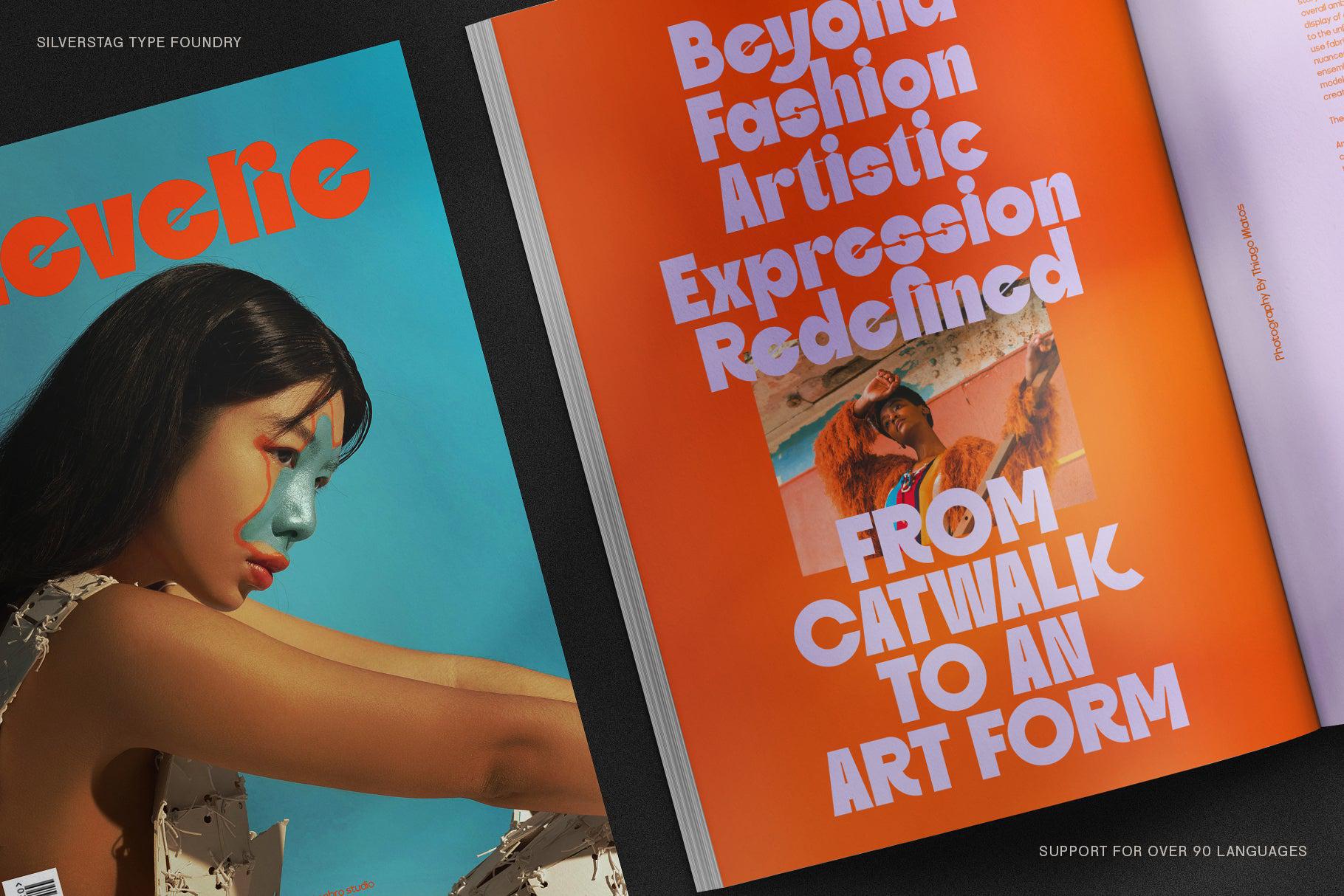 SLTF Skybury - Bold Sans Serif Typeface