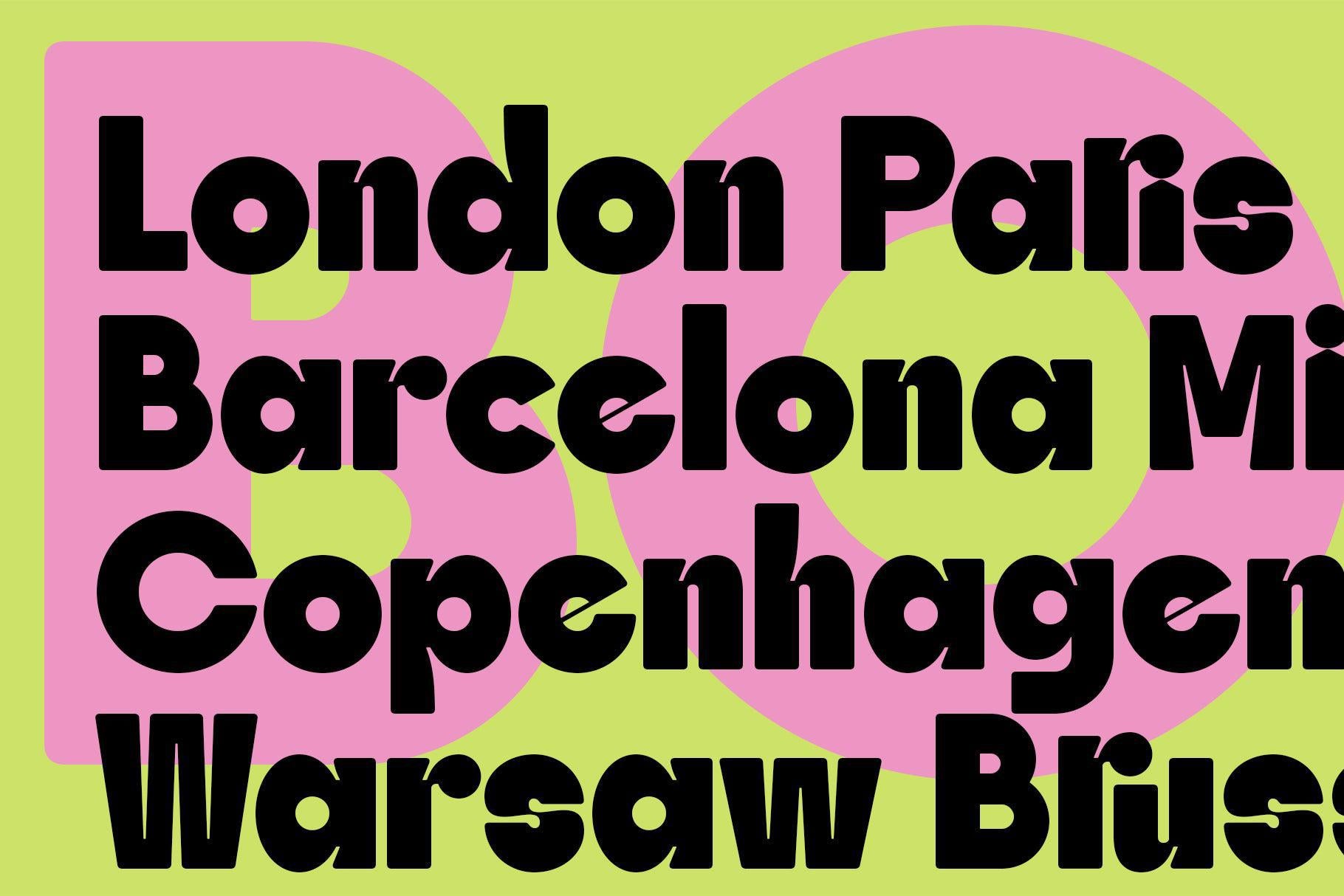 SLTF Skybury - Bold Sans Serif Typeface