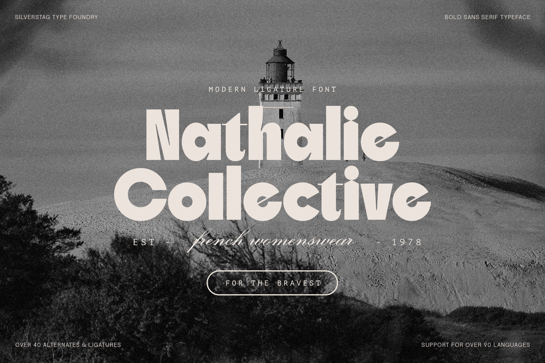 SLTF Skybury - Bold Sans Serif Typeface