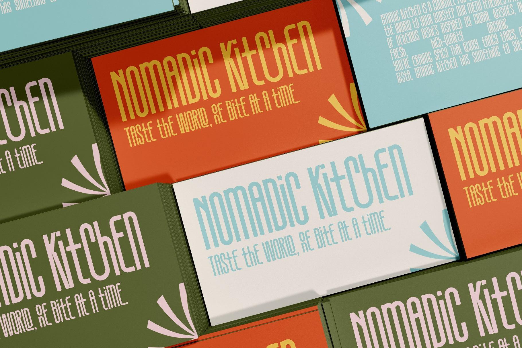 SLTF Snowpack - Ultra Condensed Typeface