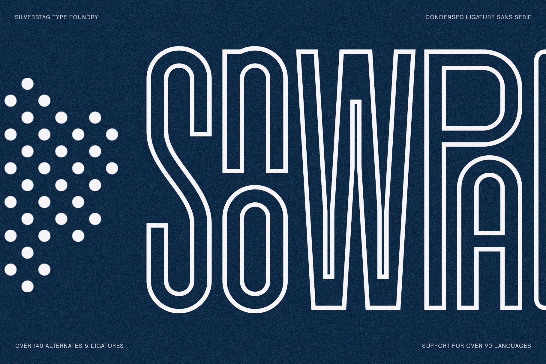 SLTF Snowpack - Ultra Condensed Typeface
