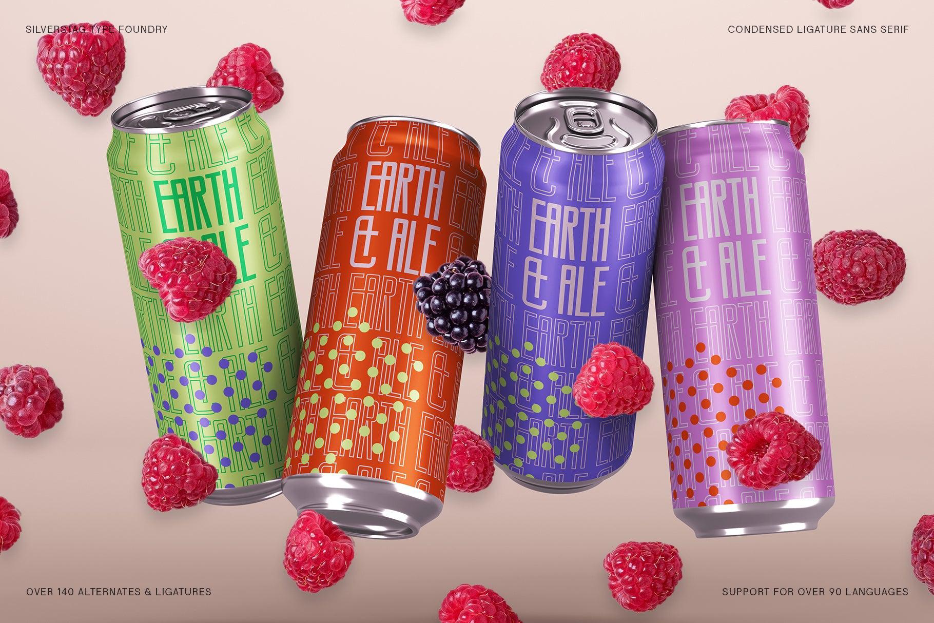 SLTF Snowpack - Ultra Condensed Typeface