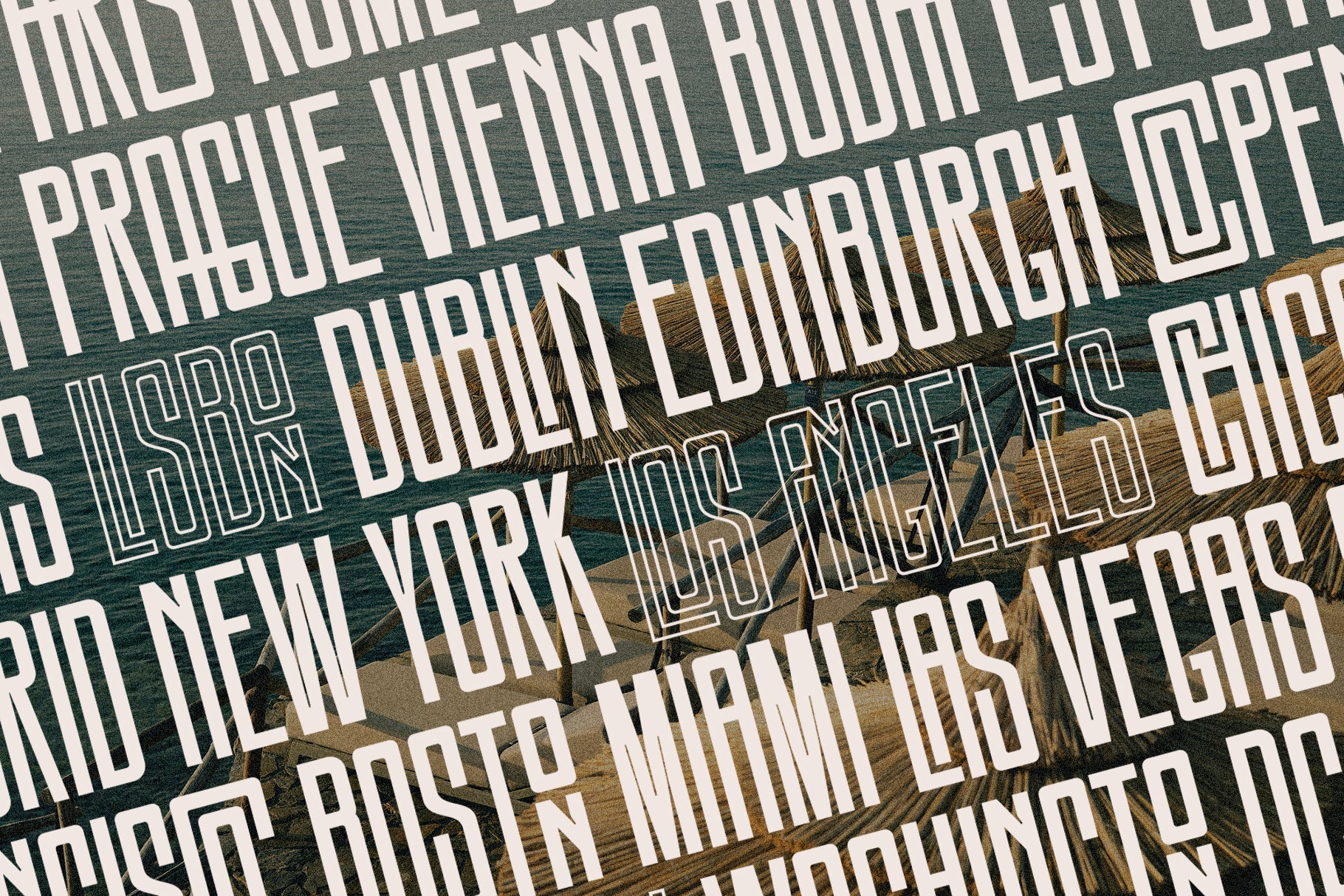 SLTF Snowpack - Ultra Condensed Typeface