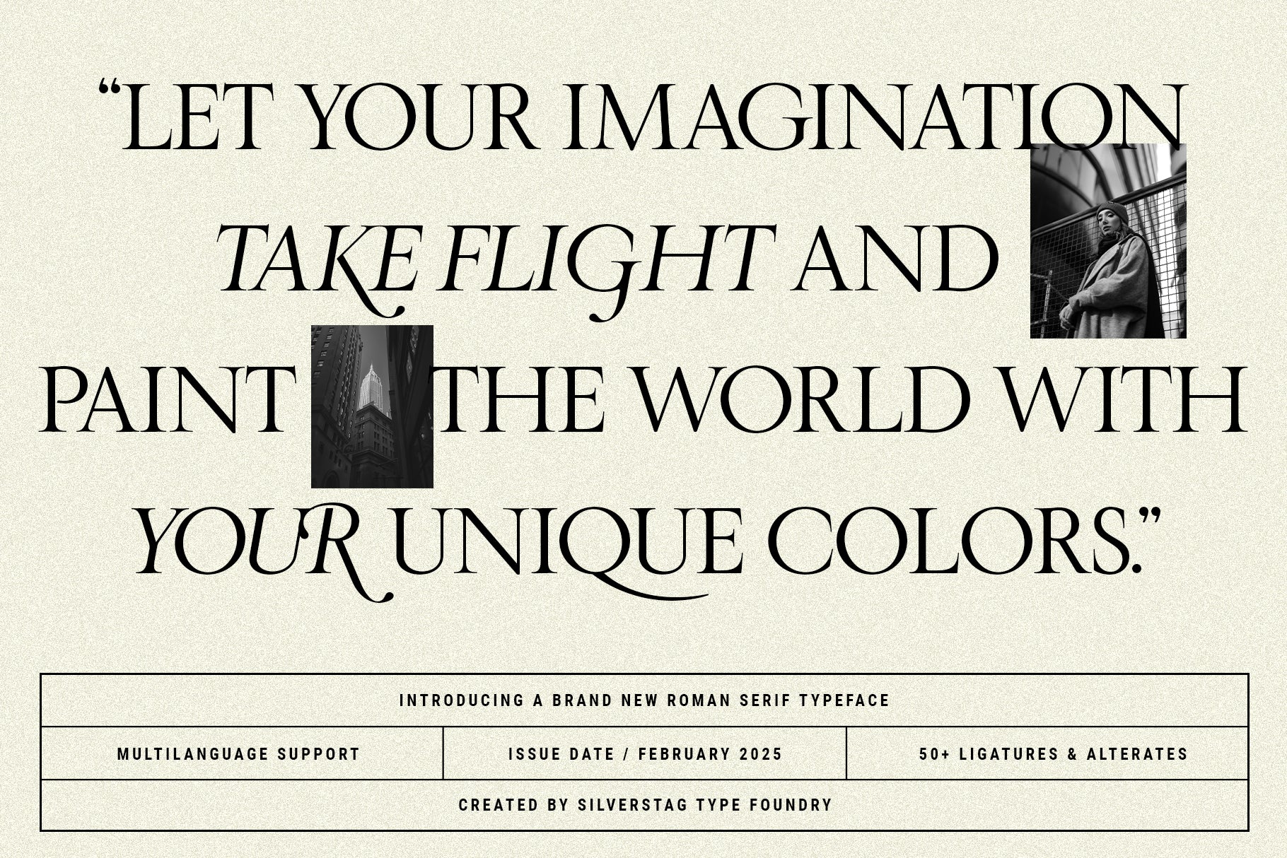 SLTF The Roman Edition - A Classical Serif Typeface