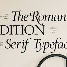 SLTF The Roman Edition - A Classical Serif Typeface