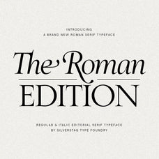 SLTF The Roman Edition - A Classical Serif Typeface