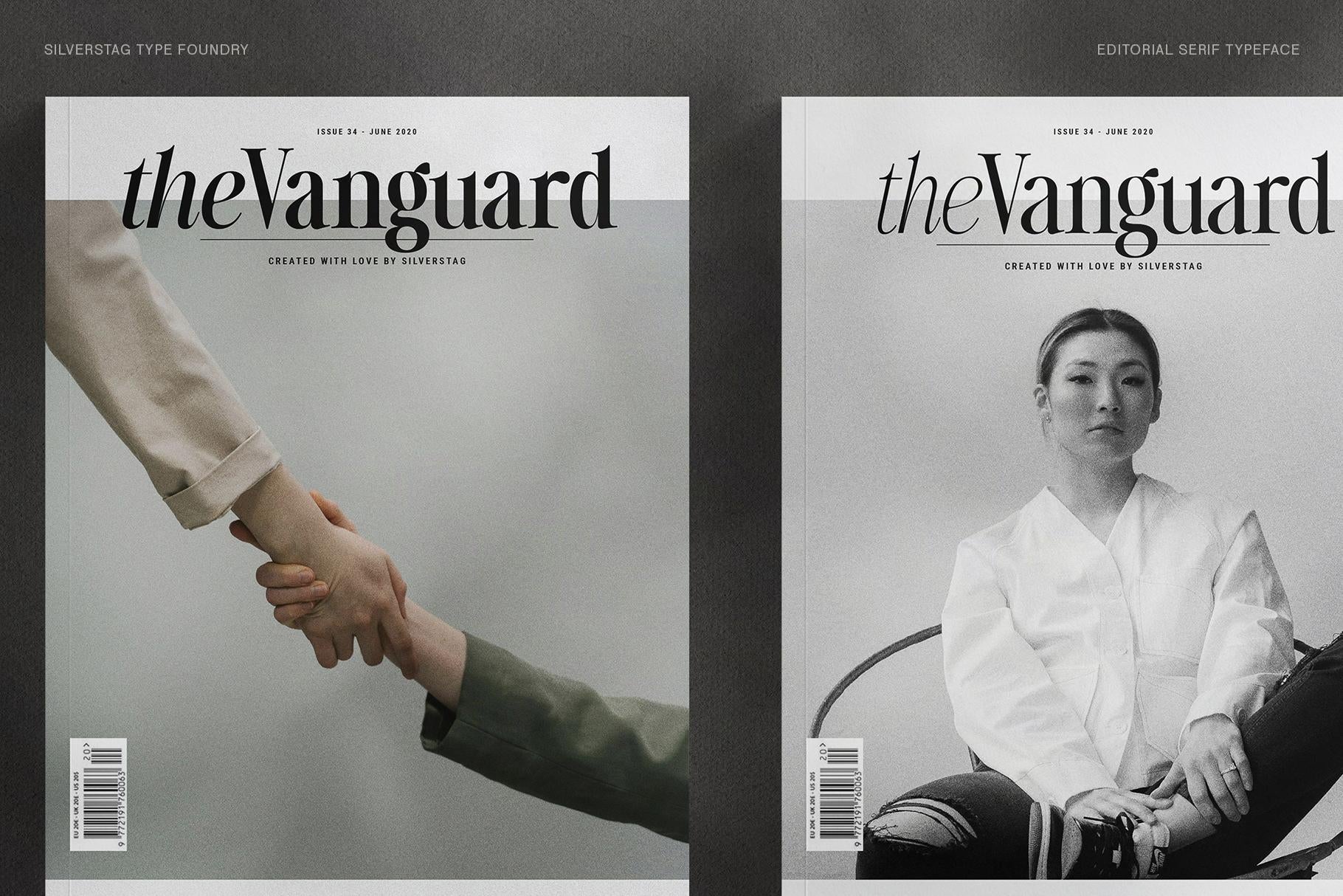 SLTF The Silver Editorial – A Nostalgic 18-Font Serif Typeface