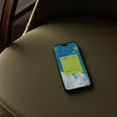 Smartphone Mockup Upholstered Chair