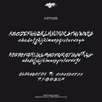 SMEGS Typeface