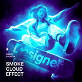 Smoke Explosion Photo Effect