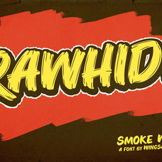 Smoke Wagon - A Western Brush Font