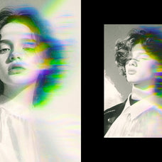 Smudged Anaglyph Effect