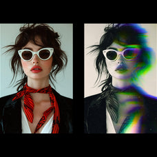 Smudged Anaglyph Effect