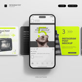 Social Media Instagram Post Mockup