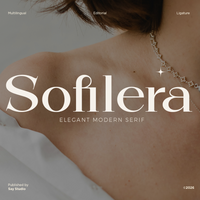 Sofilera - elegant modern serif