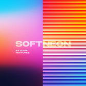 Soft Neon Fractal Gradient Textures