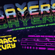 Space Armada - A Retro Future Font