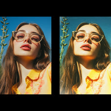 Speckled Film Photo Effect