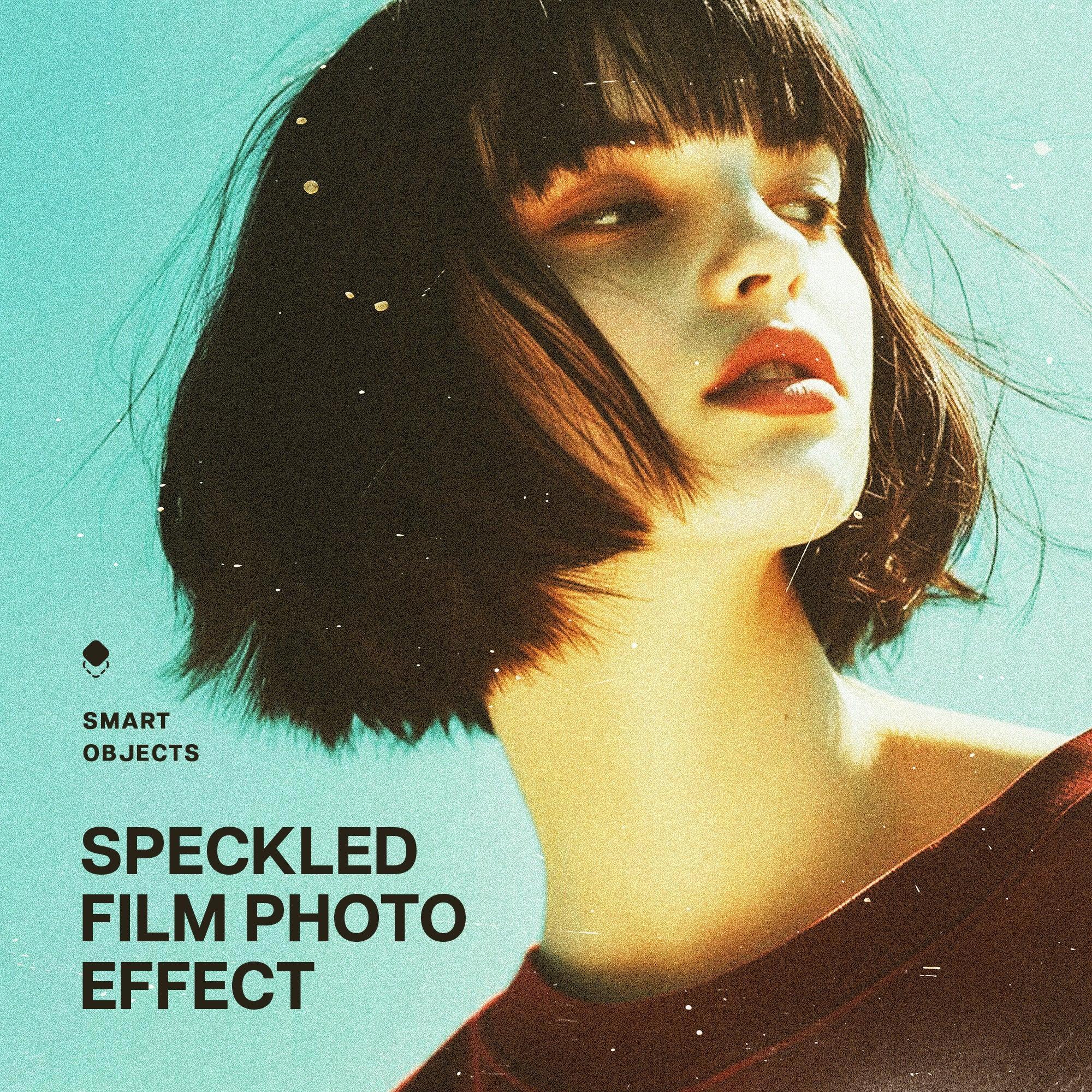 Speckled Film Photo Effect