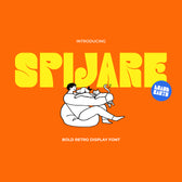 Spijare Bold Retro Display Font