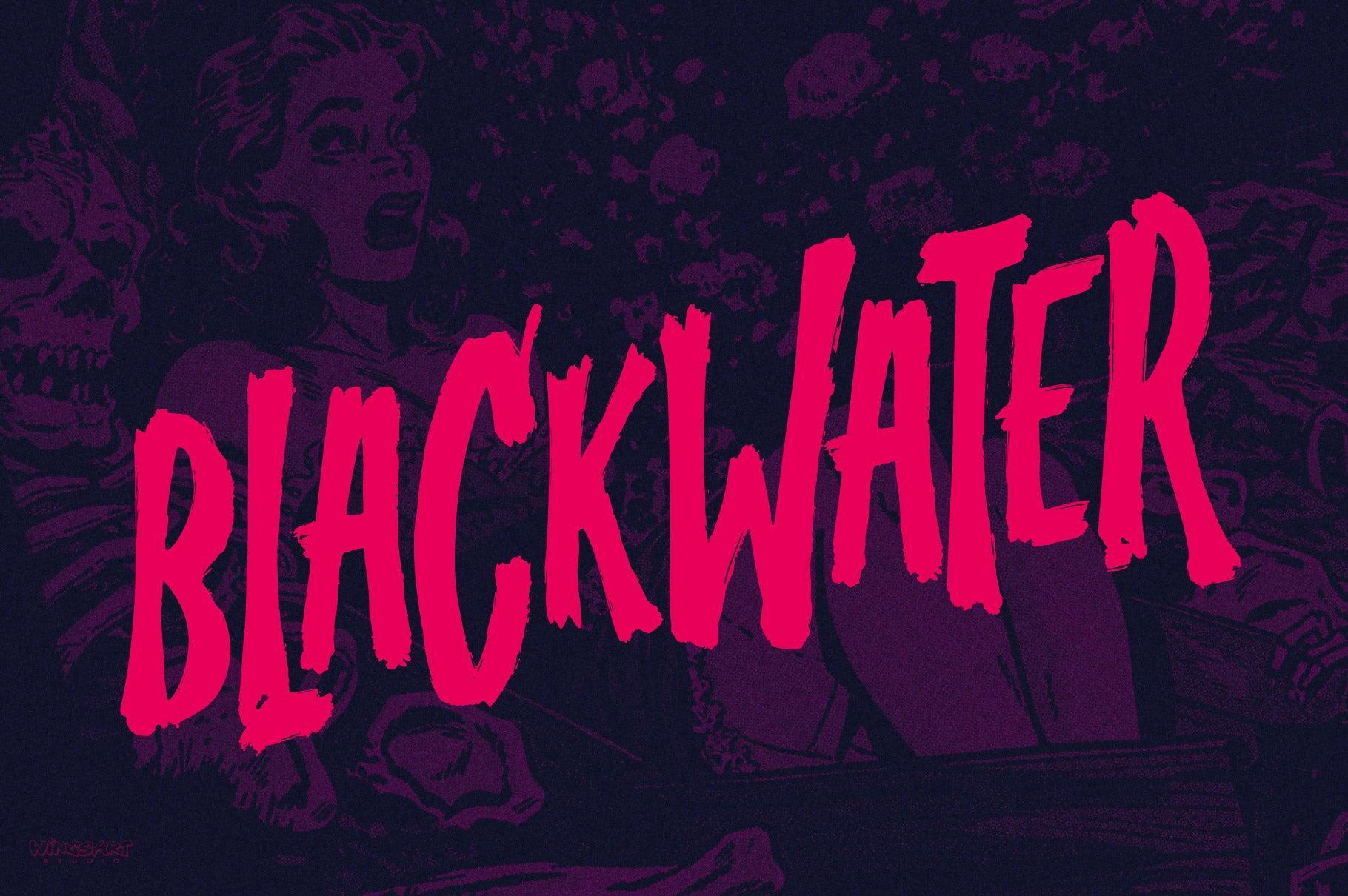 Splatterpunks - A Halloween Brush Font