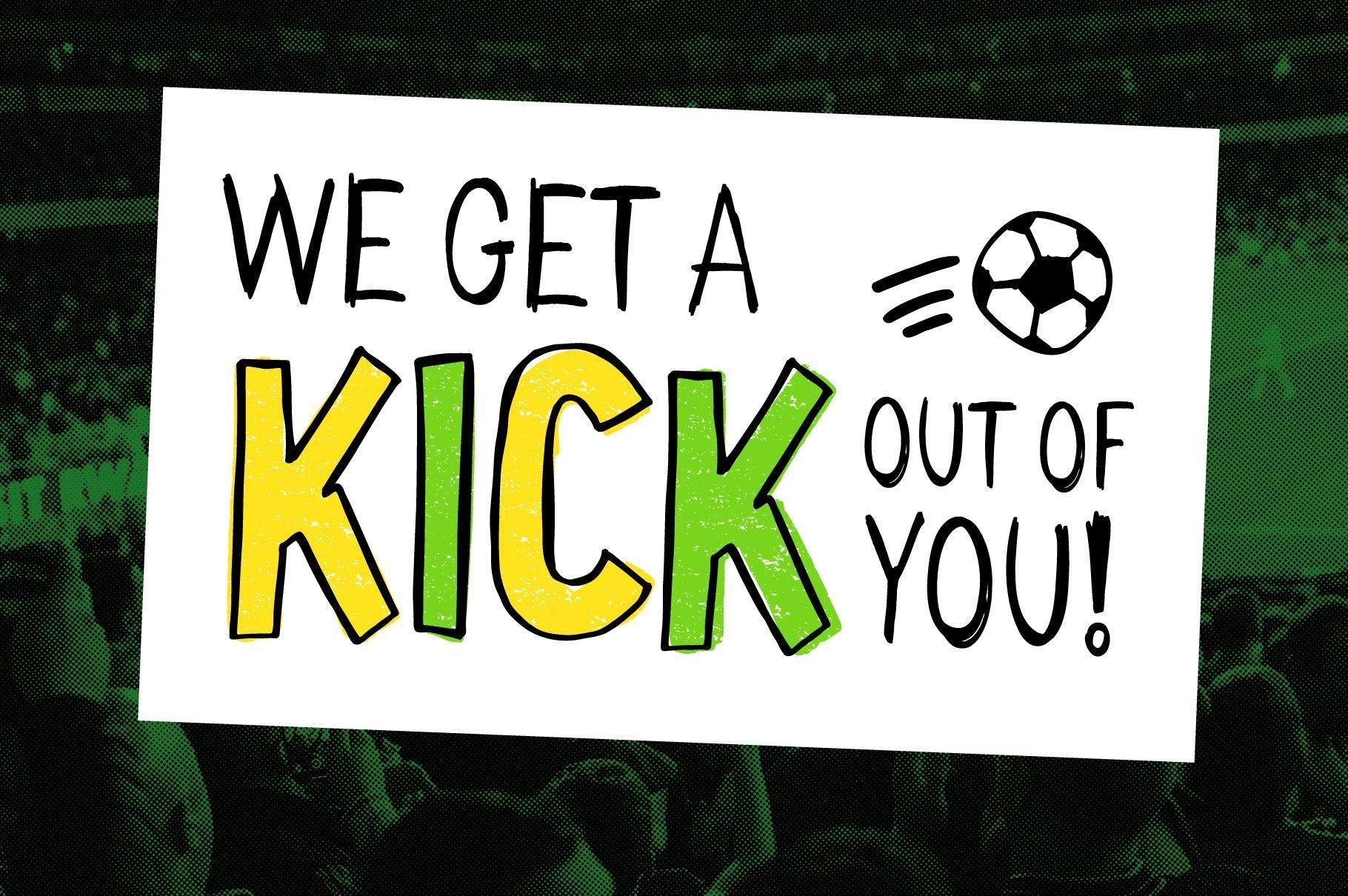 Sports Fan - A Handwritten Placard Font