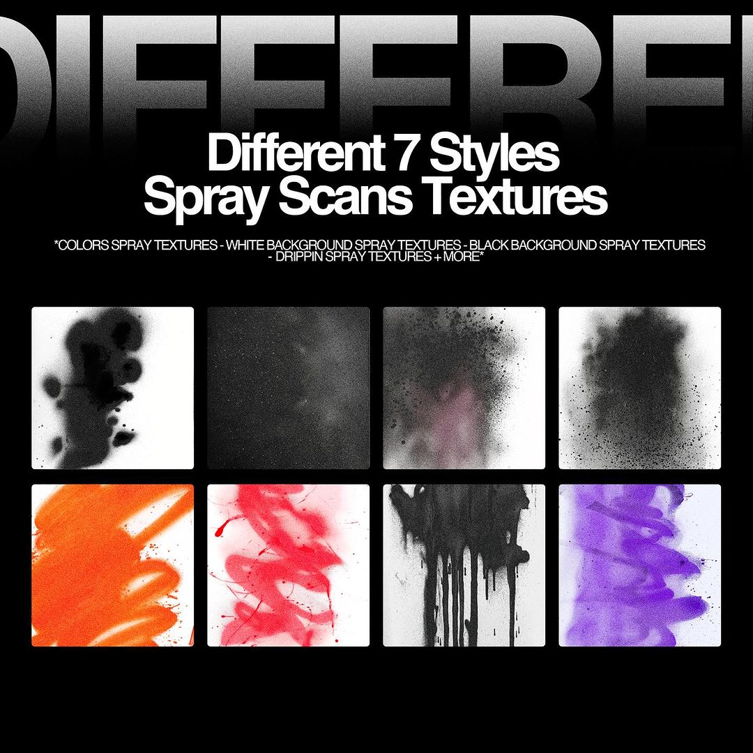 Spray Scans Textures Pack