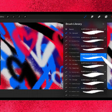 Sprayed Procreate Brushes